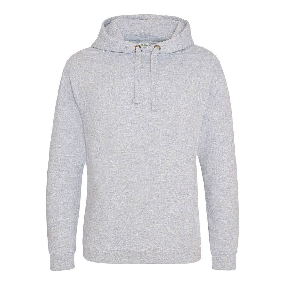 Heather Grey - Front - AWDis Hoods Mens Epic Hoodie