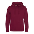 Burgundy - Front - AWDis Hoods Mens Epic Hoodie