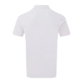 White - Back - Asquith & Fox Mens Super Smooth Knit Polo Shirt