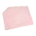 Light Pink - Front - A&R Towels Baby-Toddler Babiezz Medium Hooded Towel