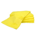 Bright Yellow - Front - A&R Towels Print-Me Sport Towel