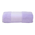 Light Purple - Front - A&R Towels Print-Me Big Towel