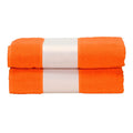 Bright Orange - Front - A&R Towels Subli-Me Bath Towel