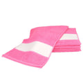 Pink - Front - A&R Towels Subli-Me Sport Towel