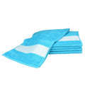 Aqua Blue - Front - A&R Towels Subli-Me Sport Towel