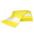 Bright Yellow - Front - A&R Towels Subli-Me Sport Towel