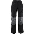 Black-Grey - Front - Alexandra Womens-Ladies Tungsten Holster Work Trousers