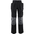 Black-Grey - Back - Alexandra Womens-Ladies Tungsten Holster Work Trousers