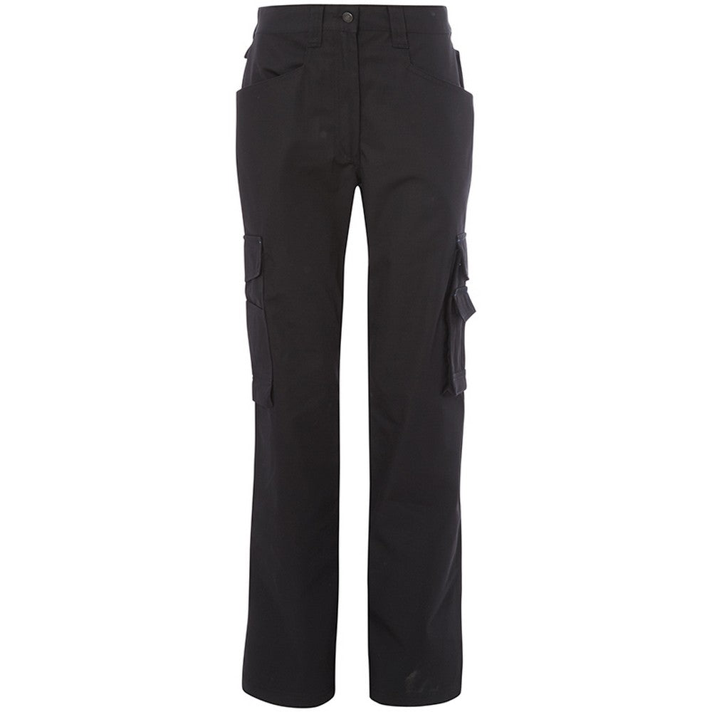 Black - Front - Alexandra Womens-Ladies Tungsten Service Trousers