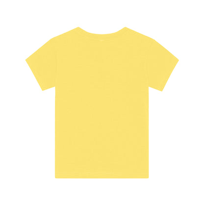 Yellow - Back - Bella + Canvas Toddler Jersey Short Sleeve T-Shirt