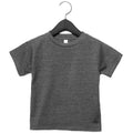 Dark Grey Heather - Front - Bella + Canvas Toddler Jersey Short Sleeve T-Shirt