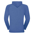 Blue Marl - Back - Russell Mens HD Zipped Hood Sweatshirt