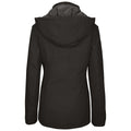 Black - Back - Kariban Womens-Ladies Parka Jacket