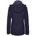 Navy - Back - Kariban Womens-Ladies Parka Jacket