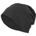 Charcoal - Front - Build Your Brand Jersey Beanie