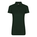 Bottle Green - Front - Pro RTX Womens-Ladies Pro Polyester Polo