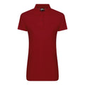 Red - Front - Pro RTX Womens-Ladies Pro Polyester Polo