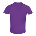 Purple - Back - Spiro Adults Unisex Impact Aircool Tee