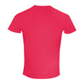 Super Pink - Back - Spiro Adults Unisex Impact Aircool Tee