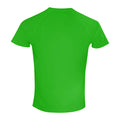 Flo Green - Back - Spiro Adults Unisex Impact Aircool Tee