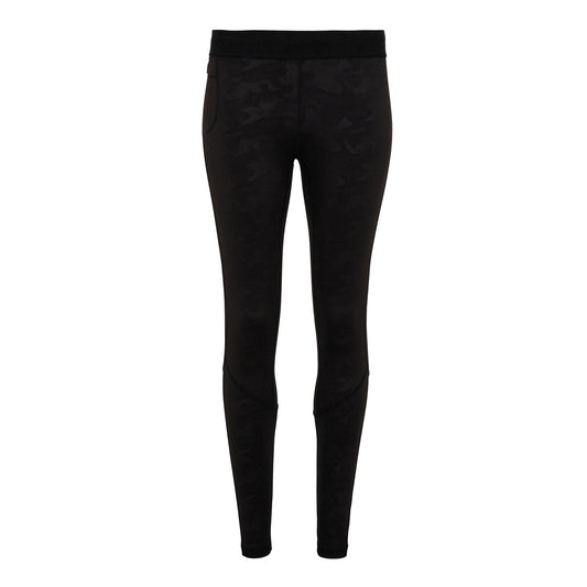 Black Camo - Front - TriDri Mens Training Leggings