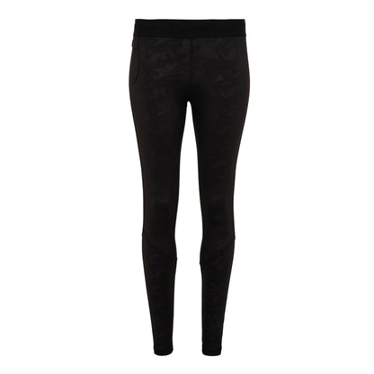 Black Camo - Front - TriDri Mens Training Leggings