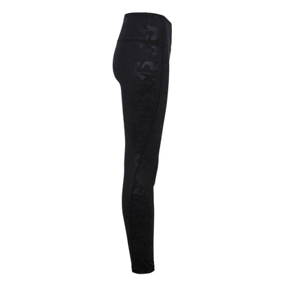 Black Camo - Lifestyle - TriDri Womens-Ladies Performance Camo Full-Length Leggings
