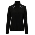 Black - Front - TriDri Womens-Ladies Ultralight Fitness Shell Jacket