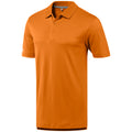 Bright Orange - Front - Adidas Mens Performance Polo Shirt