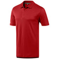 Collegiate Red - Front - Adidas Mens Performance Polo Shirt