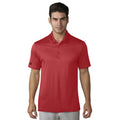 Collegiate Red - Side - Adidas Mens Performance Polo Shirt