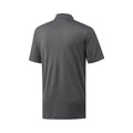 Grey Three - Back - Adidas Mens Performance Polo Shirt
