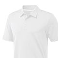 White - Back - Adidas Mens Ultimate 365 Polo Shirt
