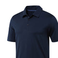 Collegiate Navy - Side - Adidas Mens Ultimate 365 Polo Shirt