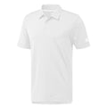 White - Front - Adidas Mens Ultimate 365 Polo Shirt