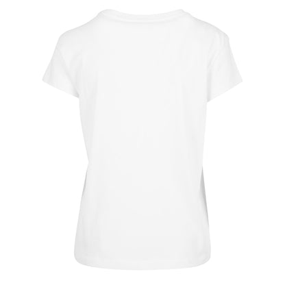 White - Back - Build Your Brand Womens-Ladies Box T-Shirt