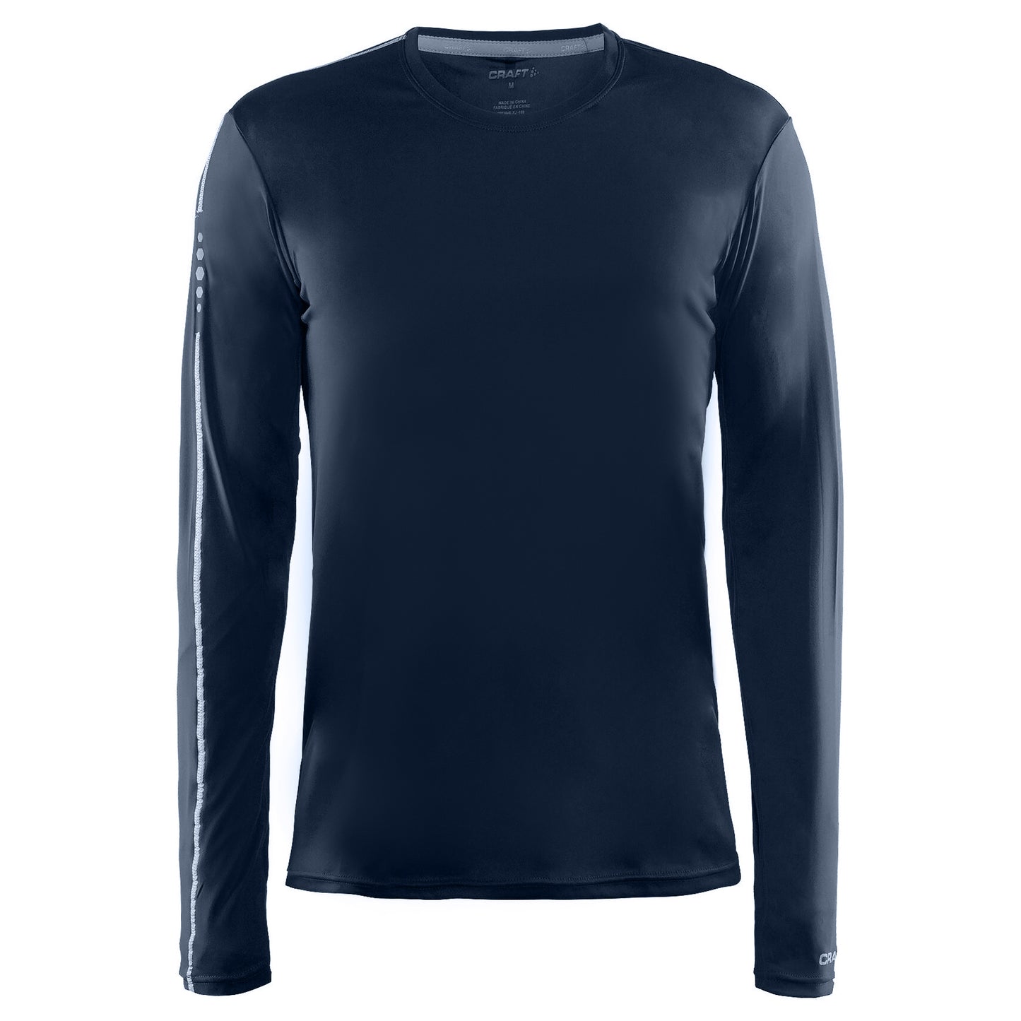 Navy - Front - Craft Mens Mind Long Sleeve T-Shirt