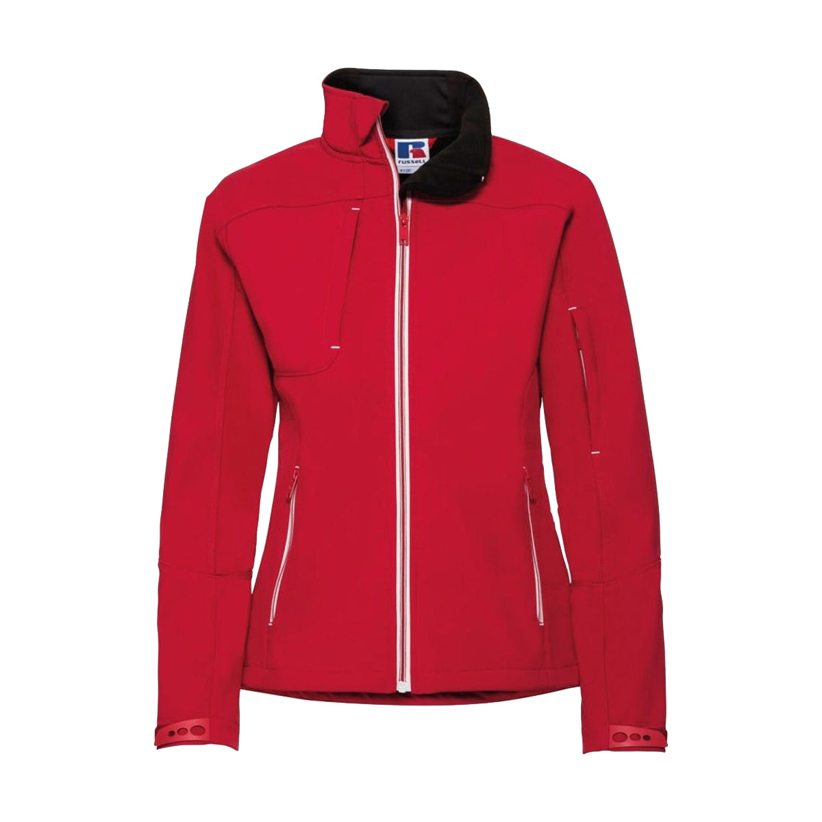 Classic Red - Pack Shot - Russell Women-Ladies Bionic Softshell Jacket