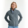 Iron Grey - Side - Russell Women-Ladies Bionic Softshell Jacket