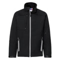 Black - Front - Russell Mens Bionic Softshell Jacket