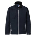 French Navy - Front - Russell Mens Bionic Softshell Jacket