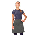 Dark Grey - Back - Premier Unisex Calibre Heavy Cotton Canvas Waist Apron