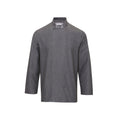 Grey Denim - Front - Premier Unisex Denim Chefs Jacket