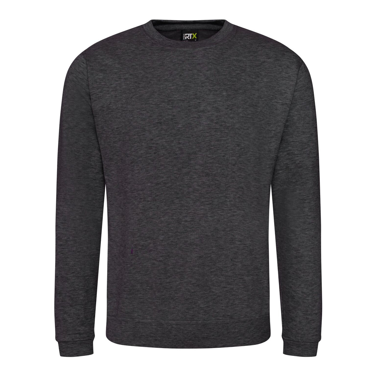 Charcoal - Front - PRO RTX Mens Pro Sweatshirt