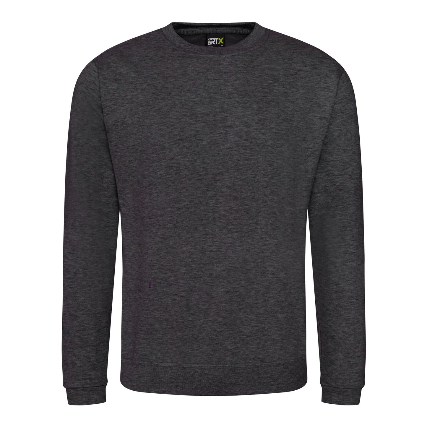 Charcoal - Front - PRO RTX Mens Pro Sweatshirt