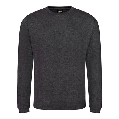 Charcoal - Front - PRO RTX Mens Pro Sweatshirt