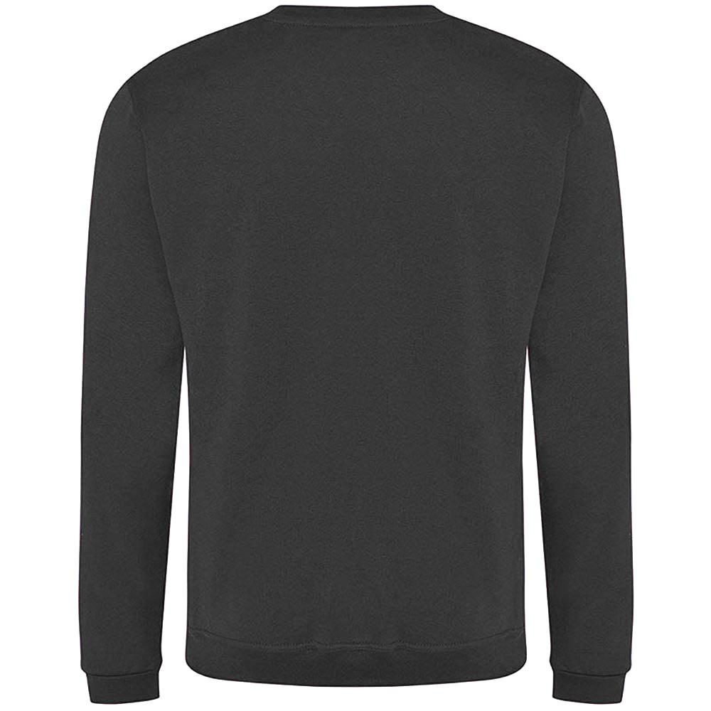 Charcoal - Back - PRO RTX Mens Pro Sweatshirt