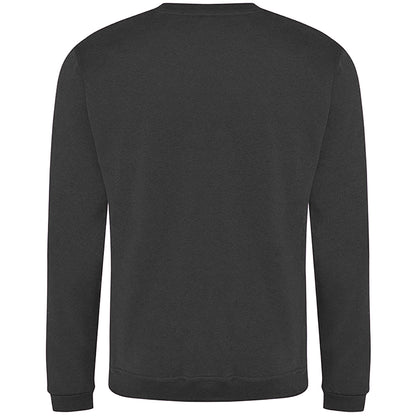 Charcoal - Back - PRO RTX Mens Pro Sweatshirt