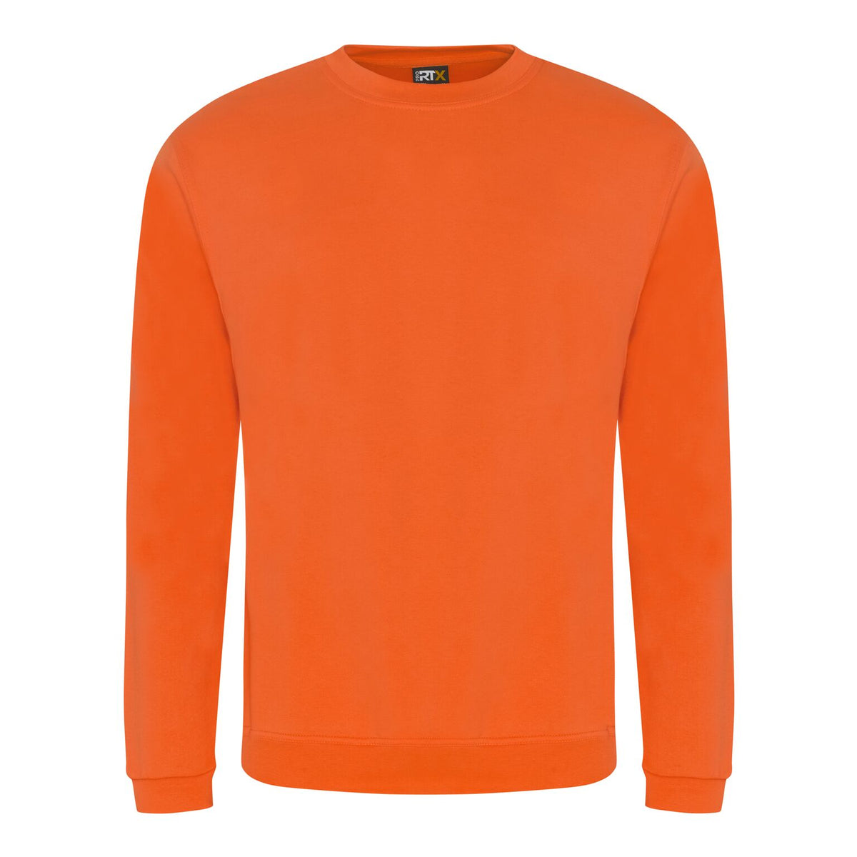 Orange - Front - PRO RTX Mens Pro Sweatshirt