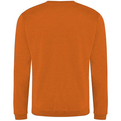 Orange - Back - PRO RTX Mens Pro Sweatshirt
